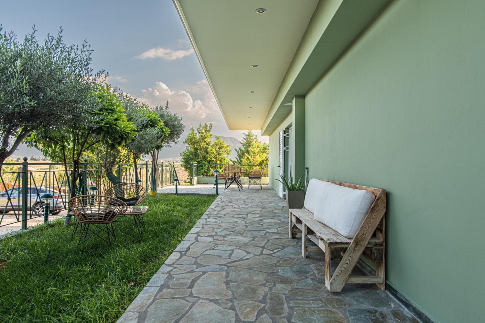 Mirtilo Apartment Oinofyta 外观 照片